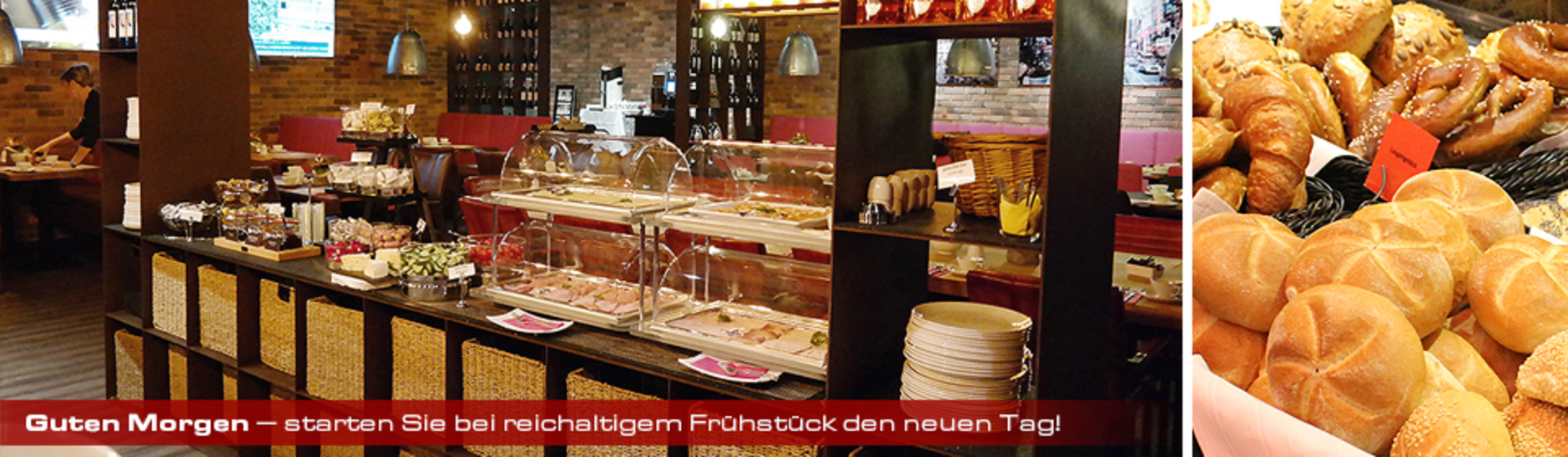 enso Hotel Ingolstadt . Frühstück . 4 Sterne Hotel